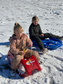RollySnow Cruiser Kælk i rød farve - L:94 cm - Fra 3 år.