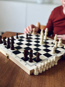 Skak Spil i Træ fra Alga - Fra 6 år.