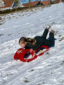 RollySnow Cruiser Kælk i rød farve - L:94 cm - Fra 3 år.