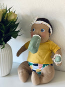 Rubens Baby Tilbehør - Sutteflaske & Sut til rolleleg - Fra 0 år.