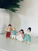 Mentari - Dukkehusfigurer Familien HoneyBunch - 4 dele - Fra 3 år