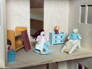 Mentari - Dukkehusfigurer Familien HoneyBunch - 4 dele - Fra 3 år