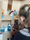 Mentari - Dukkehusfigurer Familien HoneyBunch - 4 dele - Fra 3 år