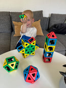 Polydron Magnetisk Klassesæt - 96 dele
