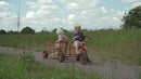 Rose 3-hjulet Pedalcykel - Traktordæk - fra 4-10 år.
