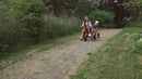 Rose Mellem Taxacykel - Punkterfri Ballondæk - fra 4-10 år.