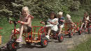 Rose Mellem Taxacykel - Traktordæk - fra 4-10 år.