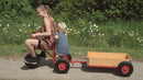 Rose Trailer Anhænger - Stor 66x42 cm - Punkterfri Gummidæk - Fra 3 år