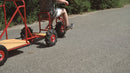 Rose 3-hjulet Pedalcykel - Traktordæk - fra 4-10 år.