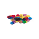 Spilbrikker - 250 stk. flade spillebrikker - 6 farver. - Billede 1