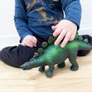 Dyr - Stegosaurus Dinosaur fra Green Rubber Toys - L:29 cm.