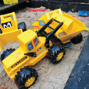 Svanemærket Dumper - Gul - Dantoy Entreprenørmaskine - L:47 cm. - Billede 1