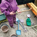 Dantoy GREEN BEAN - Skovl & Rive af genbrugsplast - Svanemærket - Fra 2 år. - Billede 1
