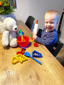 Dantoy Bagesæt i net - 12 dele - Fra 2 år. - Billede 1
