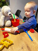 Dantoy Bagesæt i net - 12 dele - Fra 2 år. - Billede 1