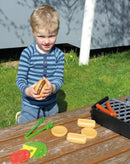 BBQ grill burger og hotdog fra Dantoy - Billede 1