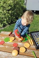 BBQ grill burger og hotdog fra Dantoy - Billede 1