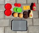 My Little BBQ Burger legemad fra Dantoy - 17 dele. - Billede 1