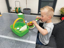 Green Garden Frokostsæt i plast fra Dantoy - 18 dele. - Billede 1