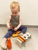 Green Garden Hotdogs-sæt i plast fra dantoy - Fra 2 år - Billede 1