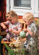 Green Garden Te-sæt i plast fra dantoy - 15 dele - Fra 2 år - Billede 1