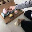 Dantoy BIOplast Is & Cupcakesæt - Svanemærket - Fra 3 år - Billede 1