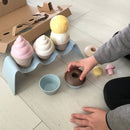 Dantoy BIOplast Is & Cupcakesæt - Svanemærket - Fra 3 år - Billede 1