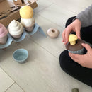 Dantoy BIOplast Is & Cupcakesæt - Svanemærket - Fra 3 år - Billede 1