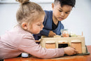 Dantoy BIOplastic Funcars Garage med 3 biler - Fra 1 år. - Billede 1