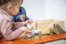 Dantoy BIOplastic Funcars Garage med 3 biler - Fra 1 år. - Billede 1