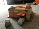 Dantoy BIOplastic Funcars Garage med 3 biler - Fra 1 år. - Billede 1