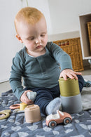 Dantoy tiny® Byggebægere af BIOplast - 7 dele - fra 6 mdr. - Billede 1