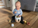 Dantoy tiny® Puttebox af Svanemærket BIOplast - 7 dele - fra 10 mdr. - Billede 1