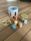 Dantoy tiny® Puttebox af Svanemærket BIOplast - 7 dele - fra 10 mdr. - Billede 1
