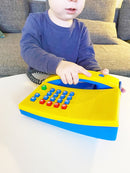 Telefon i plast m. knapper og lyde - Fra 3 år. ASS farver - Billede 1