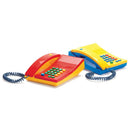 Telefon i plast m. knapper og lyde - Fra 3 år. ASS farver - Billede 1