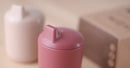 Dantoy tiny Tudkopper - BIO-plast - Rust Bordeaux/Sand - 4 dele - Fra 0 mdr. - Billede 1