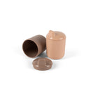 Dantoy tiny Tudkopper - BIO-plast - Sand/Grå-Brun - 4 dele - Fra 0 mdr. - Billede 1