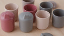 Dantoy tiny kopper - BIO-plast - Grå-Grøn/Grå-Brun - 2 dele - Fra 0 mdr. - Billede 1
