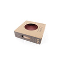 Dantoy tiny tallerkner - BIO-plast - Rust Bordeaux/Sand - 2 dele - Fra 0 mdr. - Billede 1