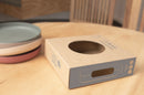 Dantoy tiny tallerkner - BIO-plast - Grå-Grøn/Grå-Brun - 2 dele - Fra 0 mdr. - Billede 1