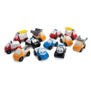 Biler - FunCars i plast fra Dantoy - 12 stk. - Billede 1