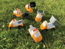 Biler - 22 stk FunCars i plast fra Dantoy. - Billede 1