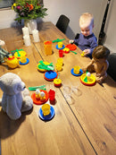 Legeservice - Spisestel i plast fra Dantoy - 78 dele. - Billede 1