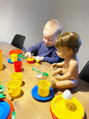 Legeservice - Spisestel i plast fra Dantoy - 78 dele. - Billede 1