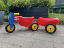 Dantoy Scooter / Skubber med gummihjul - fra 2 år. - Billede 1
