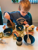 Legekøkken - BIO Bagesæt 100 dele i Svanemærket BIO-Plast - Fra 3 år. - Billede 1