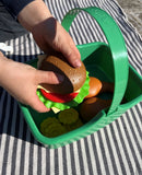 Green Garden Picnicsæt i plast - Dantoy - 46 dele. - Billede 1