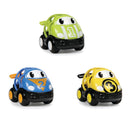 Oball Biler - Go Grippers racerbiler - 3 stk - Fra 12 mdr. - Billede 1