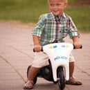 Politi Scooter / Skubber med Gummihjul fra Dantoy - fra 2 år. - Billede 1